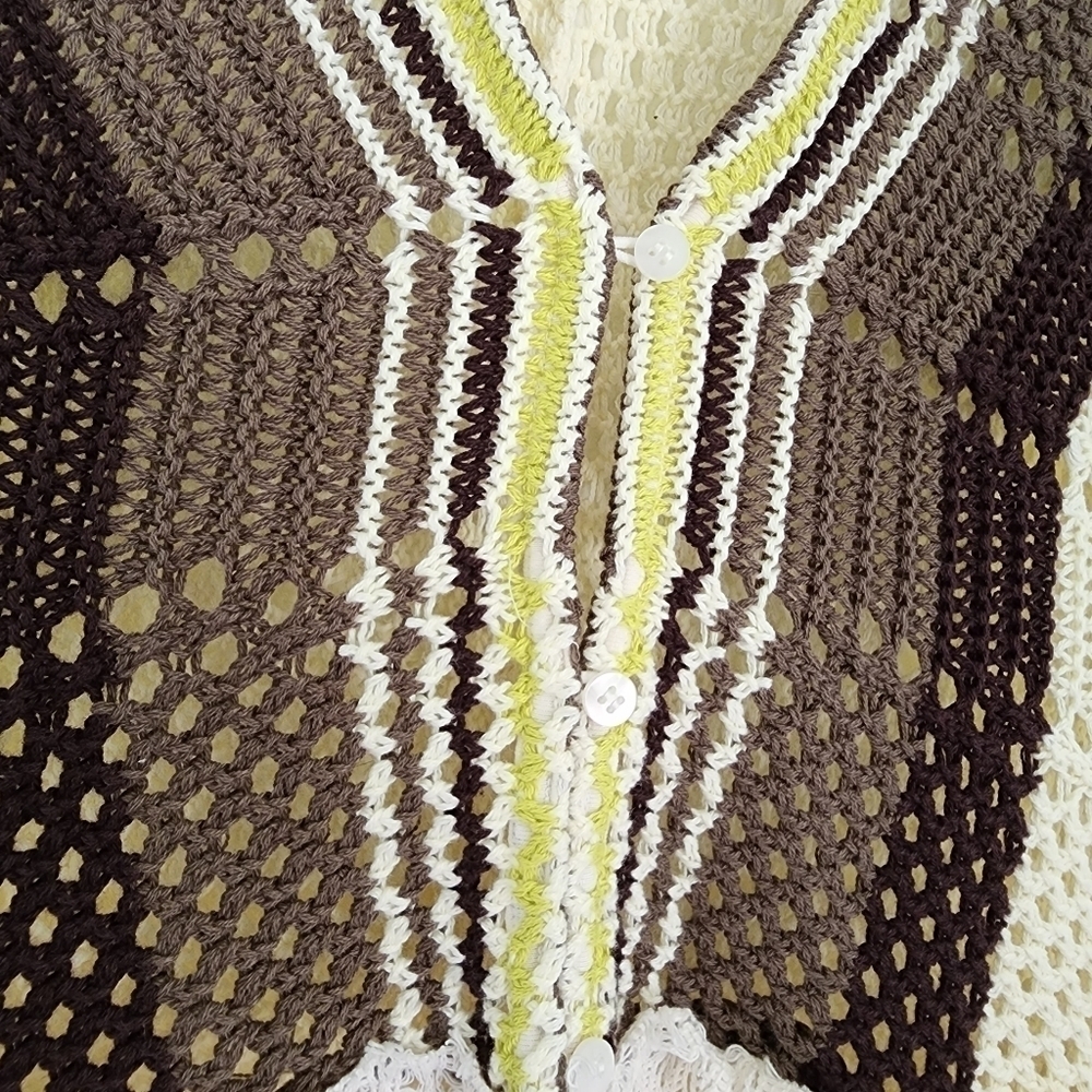 NWT Free People Kelly Crochet Maxi Top XL - Picture 14 of 15